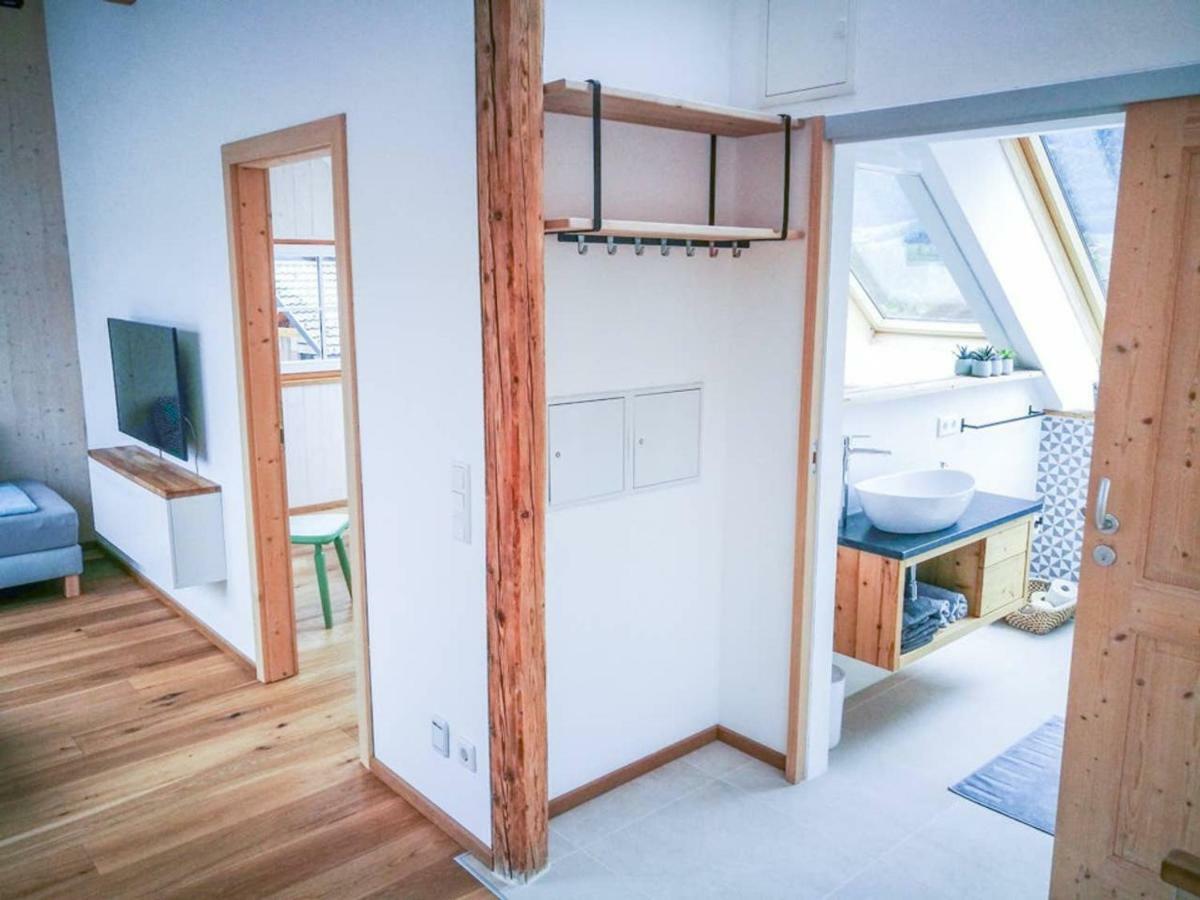 Ferienwohnung Abersee Exterior foto